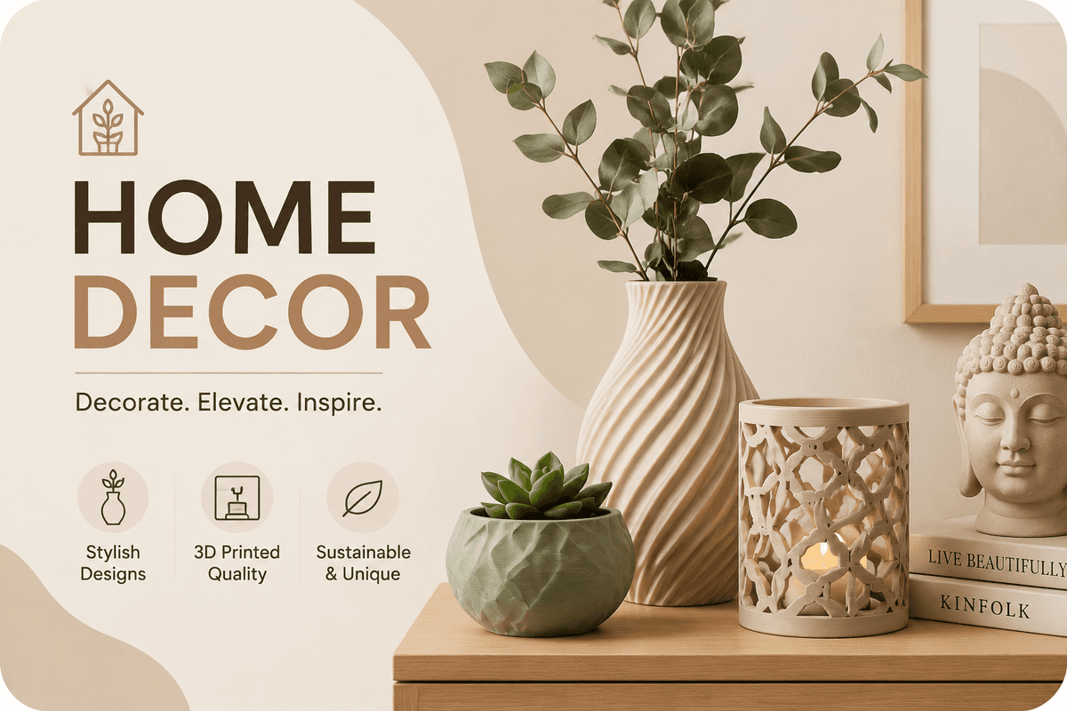 3D Printed Home Decor